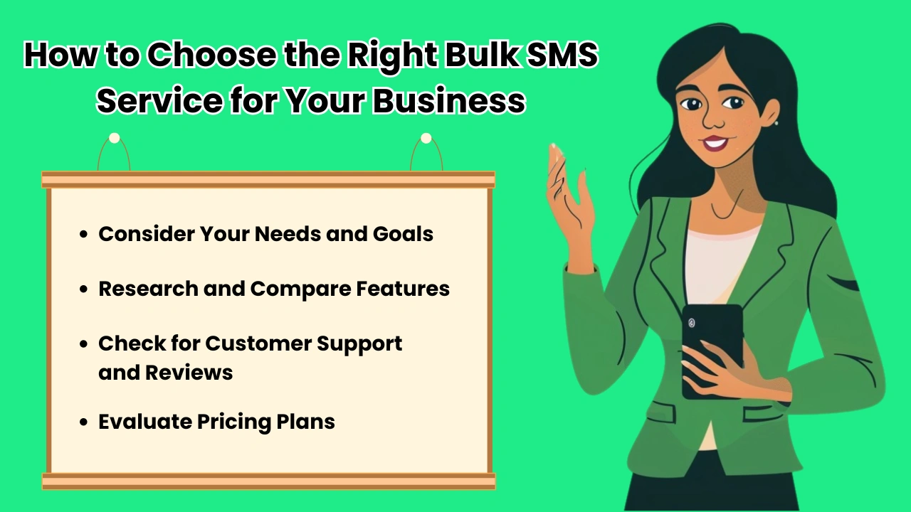 How to Choose the Right Bulk SMS Service for Your Business?
