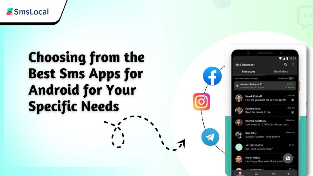 Choosing from the Best Sms Apps for Android for Your Specific Needs in 2025