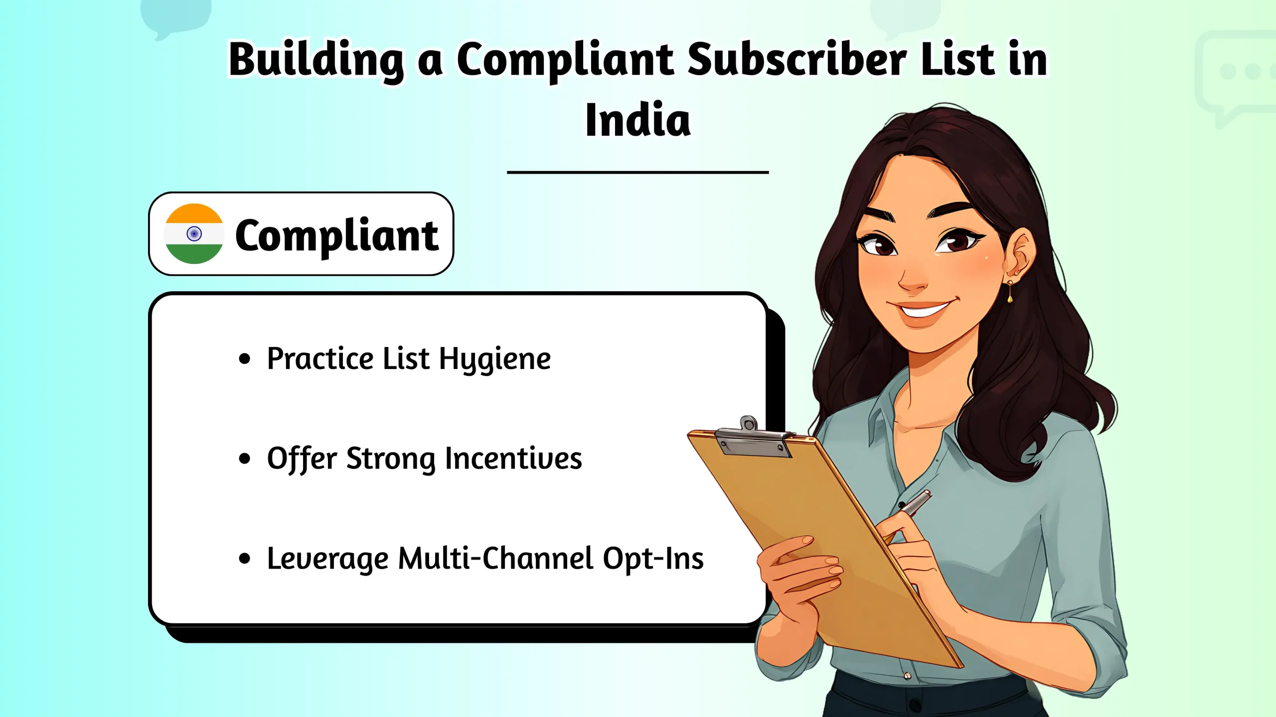 Building a Compliant Subscriber List in India