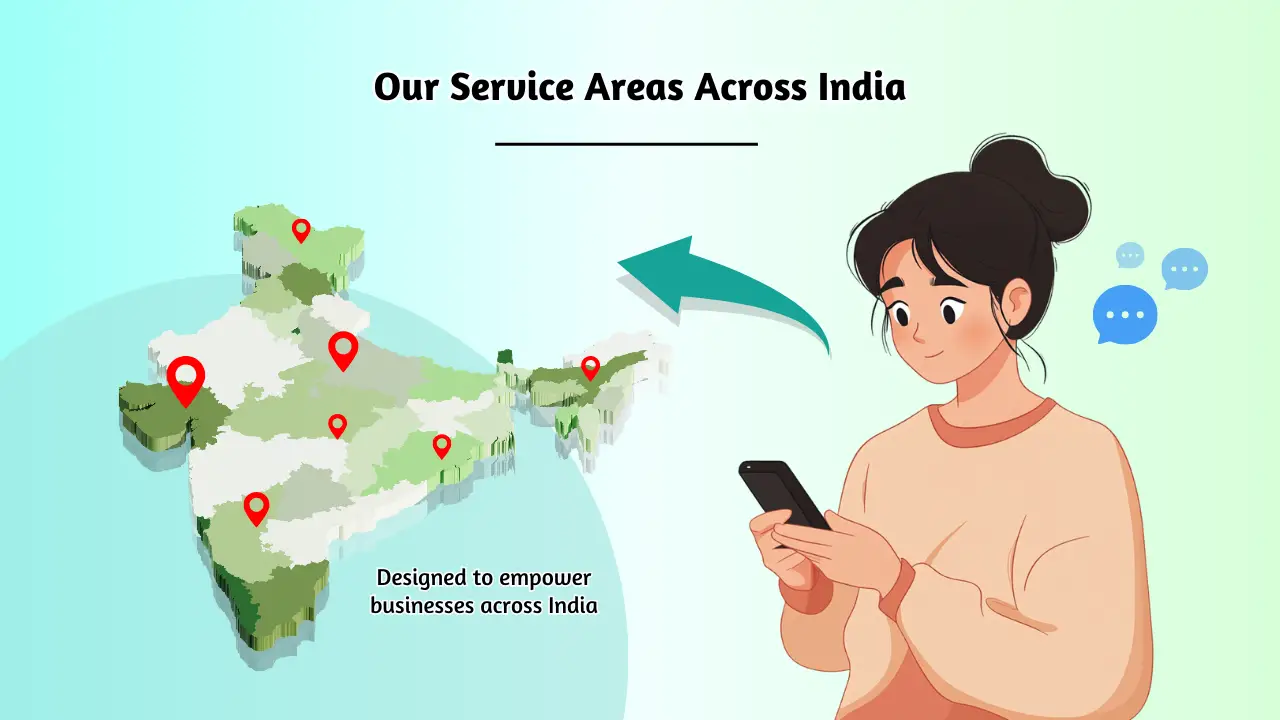 Our Service Areas Across India