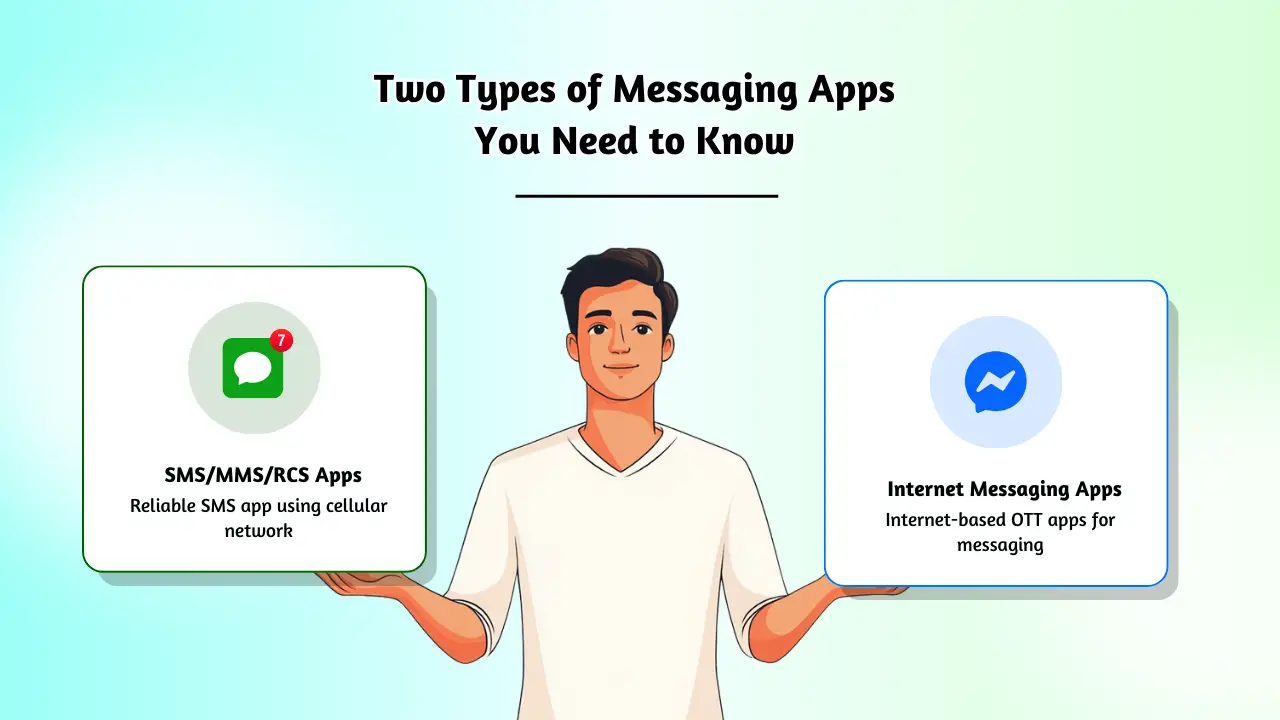 Two Types of Messaging Apps You Need to Know