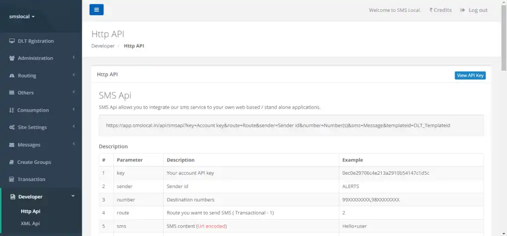 Sms Api