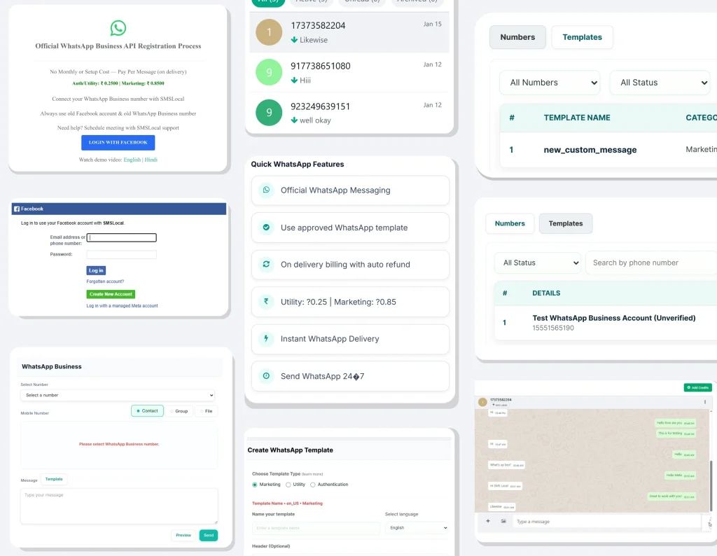 WhatsAPP Business API