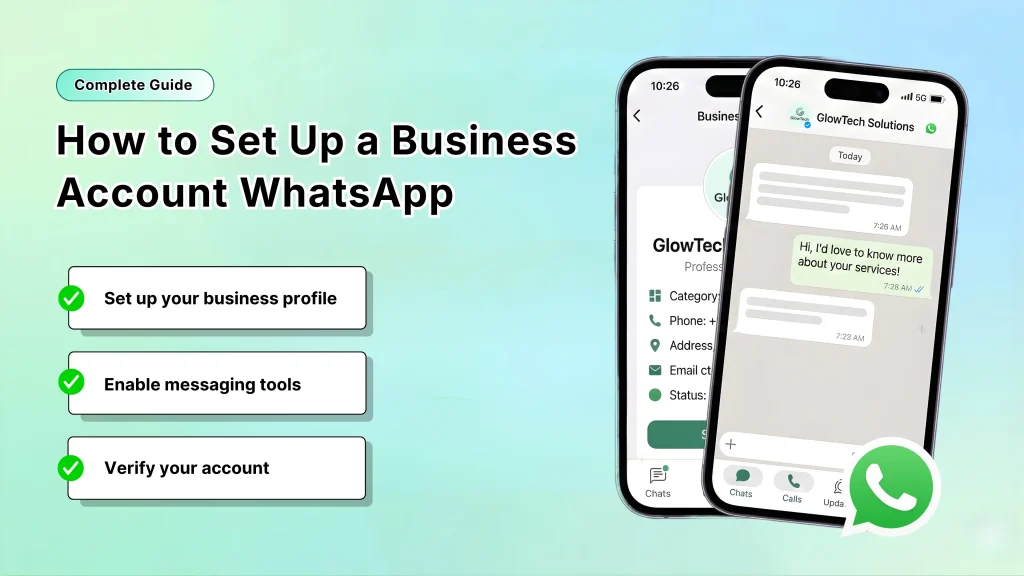 business account whatsapp